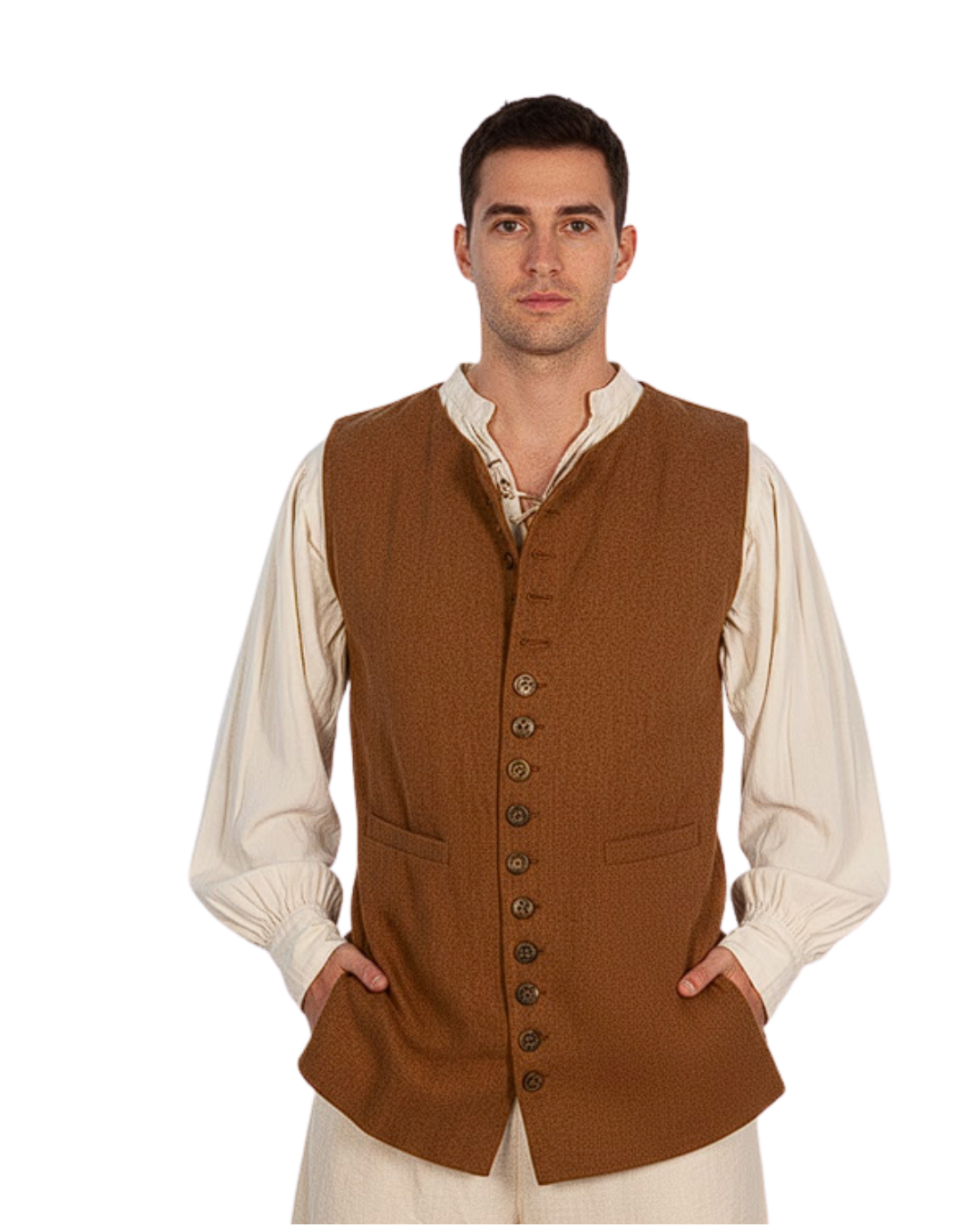 Classic Renaissance Vest for renaissance costume vendor catalogue
